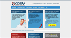 Desktop Screenshot of cobrainsurancebenefits.org